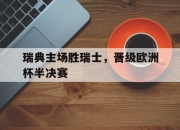 IMsports-瑞典主场胜瑞士，晋级欧洲杯半决赛